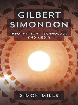 cover image of Gilbert Simondon
